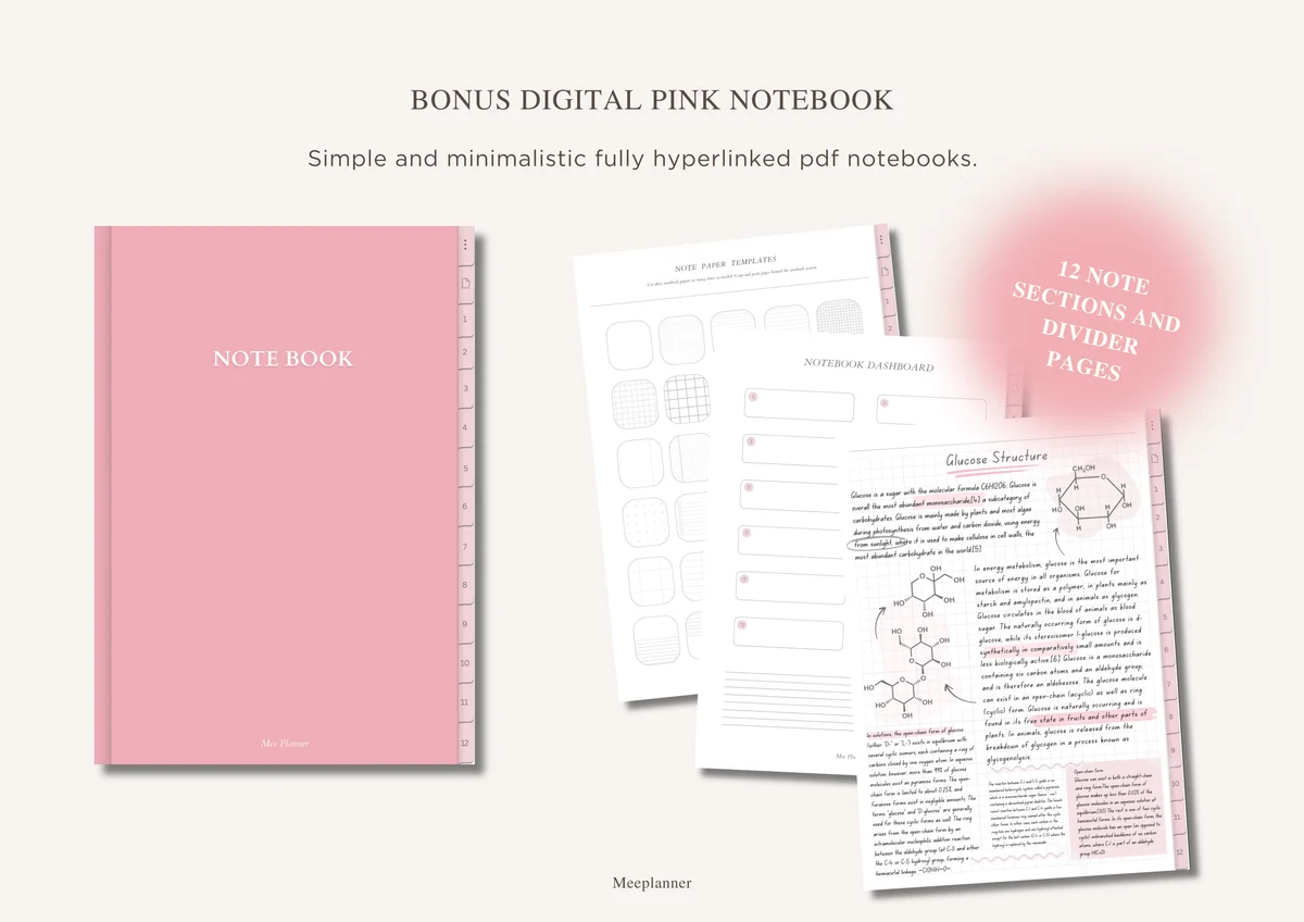 Undated Premium Planner | Bundle — image 5