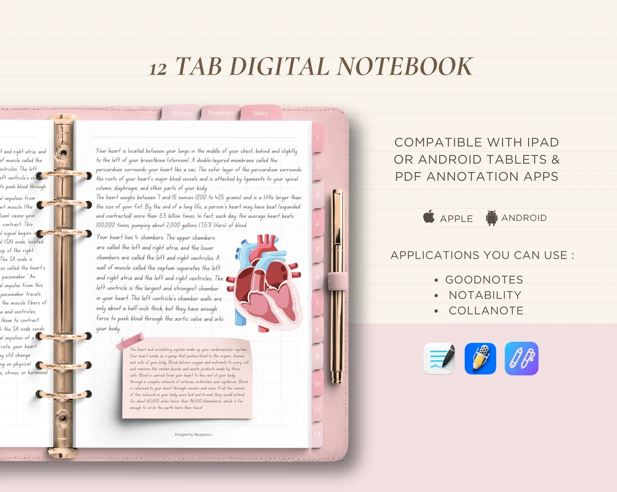 Realistic Digital Notebook — image 2