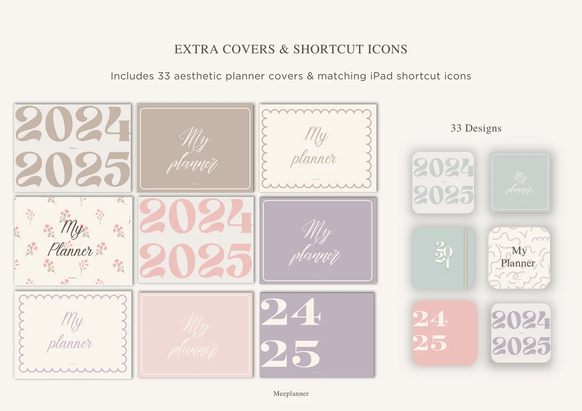 Undated Premium Planner | Bundle — image 3